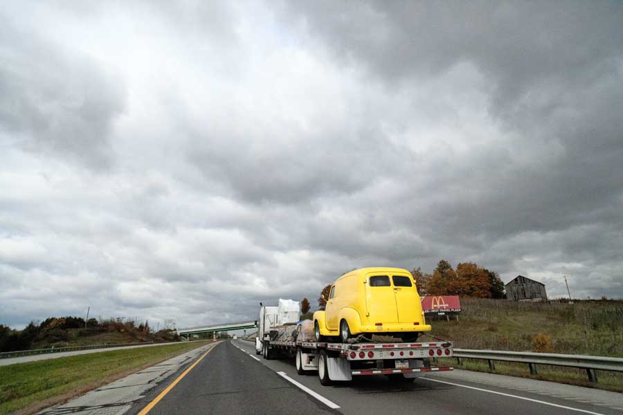 Americana Series: trucks- Yellow  hot rod photography by John L Healey
