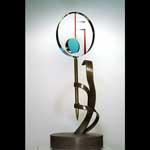 Galileo glass sculpture by John Healey