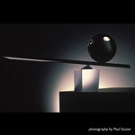 balance glass sculpture by John Healey